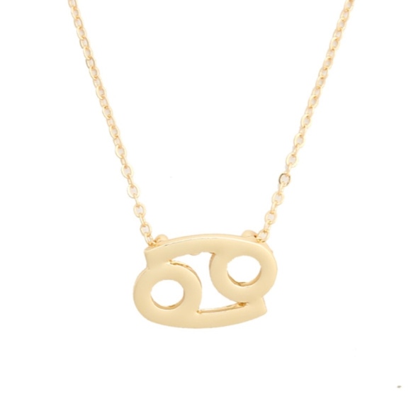 Zodiac Charm Pendant Necklace CANCER - Picture 2 of 3